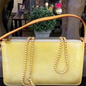 Authentic Louis Vuitton Lexington Pochette Mono Vernis
